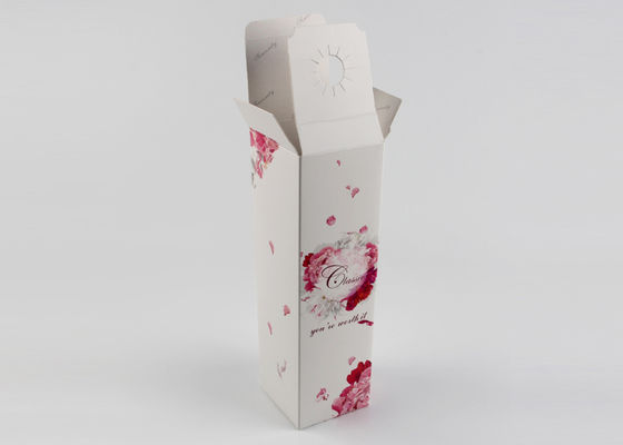 Dayanıklı Kişiselleştirilmiş Ambalaj Kutuları, Desenli Geri Dönüşümlü Beyaz Ürün Kutuları