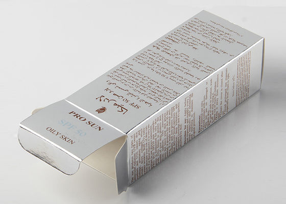 Yağ Vernikleme Baskılı Ambalaj Kutuları Makyaj Ürünü İçin 200GSM Sanat Kağıt Malzemesi
