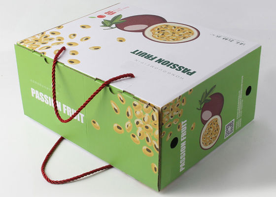 PP Saplı Küçük Ürün Kutuları, Meyve Paketleme İçin Özel Baskılı Kutular