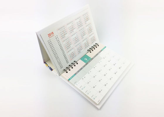 Y / O Bağlama Manzara Günlük Ofis Masası Takvimi Planlayıcısı Sanatsal Kağıt Malzemesi