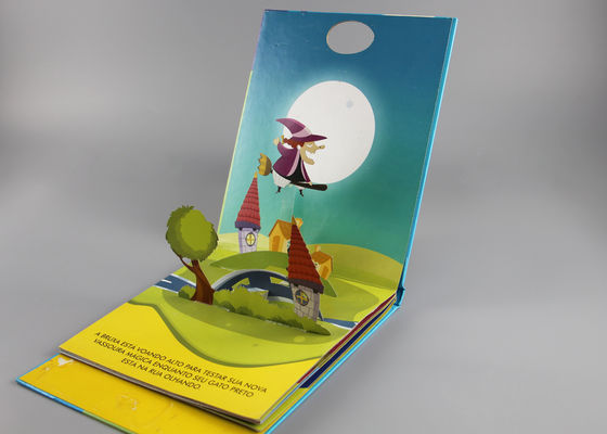 Casebound kesintisiz ciltleme çocuklar 6 yaşındaki çocuklar için kitap açılır
