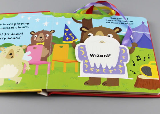 Renkli Harfler ile 250gsm 2mm Çok Dilli Ciltli Çocuk Kitapları