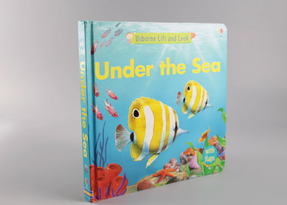 Spot UV ve Yağ Vernikleme ile Sevimli Mat Ciltli Çocuk Kitapları Baskı