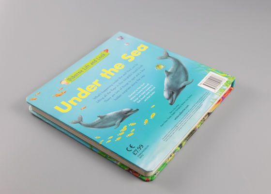 Spot UV ve Yağ Vernikleme ile Sevimli Mat Ciltli Çocuk Kitapları Baskı