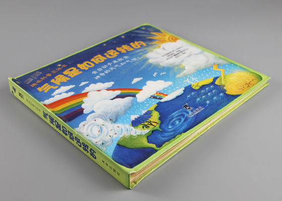 Spot UV Eğitim Pop Up Kitaplar, Toddlers Karikatür Klasik Pop Up Kitaplar
