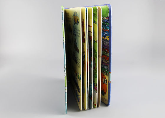 Parlak UV Kaplama Çocuk Kurulu Kitaplar Spot UV ile Parlak Sanat Kağıdı Malzemesi
