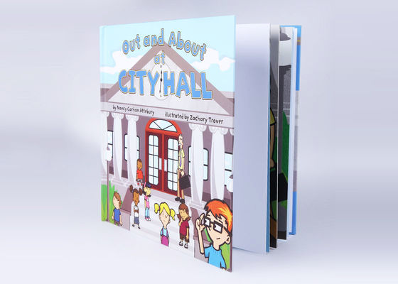 Çocuk Eğitimi İçin Parlak Mükemmel Ciltleme Ciltli Çocuk Kitapları