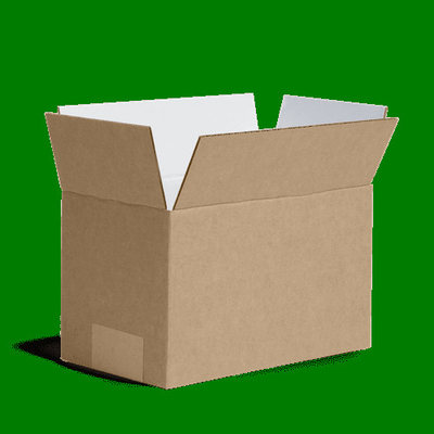 Mal Nakliye için Özel Boyutlu Çevre Dostu Kraft Oluklu Kağıt Karton Kutu