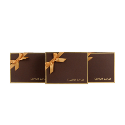 FSC Çikolata Hediye Paketleme Kutuları 4c Baskı 157gsm Kağıt Hediye Kutusu
