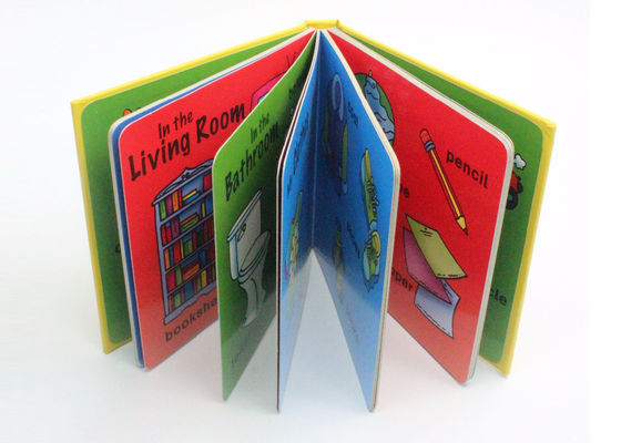 Mükemmel Bağlama Ve Gümüş Folyo ile Mat Sanat Kağıt Karton Çocuk Kitapları